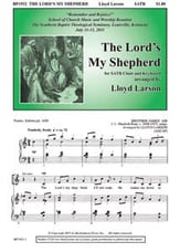 The Lord's My Shepherd SATB choral sheet music cover